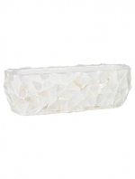 Shell Mother of Pearl White Table Top  60x15x18cm (levertijd)